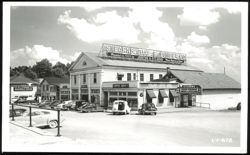 Stearns Coal & Lumber Co. and Stearns Coffee Shop Postcard