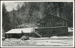 Mt. Lemon Store and Post Office in Summerhaven, Arizona Postcard