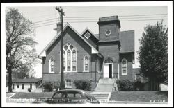 First Methodist Church in Lawrenceburg, Tennessee Postcard
