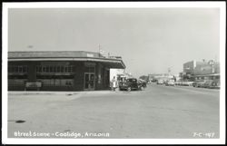 Hayduke's Confectionery and 21 Club in Coolidge Postcard