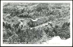 View from Natural Bridge, Natural Bridge State Park Postcard