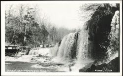 Waterfall on the Duck River in Manchester, Tennessee Postcard
