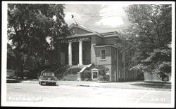 First Baptist Church in Ruston, Louisiana Postcard