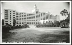 Edgewater Gulf Hotel Exterior View Postcard