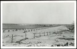 The Dam and Lake Leon near Eastland, Texas Postcard