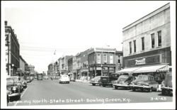 North State Street View in Bowling Green, Kentucky Postcard