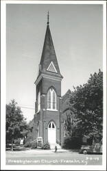 Presbyterian Church in Franklin, Kentucky Postcard
