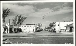 Street Scene in Boynton Beach, Florida Postcard