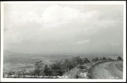 Skyline Drive View in Shenandoah National Park Postcard