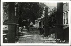 Dillsboro Health Resort Exterior View Postcard