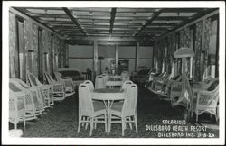 Solarium at Dillsboro Health Resort Postcard