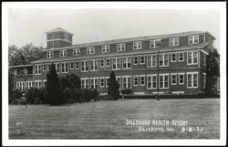 Dillsboro Health Resort Building Exterior Postcard