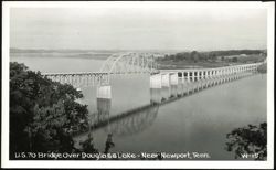 U.S. 70 Bridge Over Douglas Lake Postcard