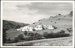 Indian Lodge, Davis Mountains State Park Postcard