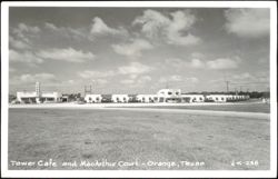 Tower Cafe and MacArthur Court Postcard
