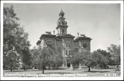 Shackelford County Court House Postcard