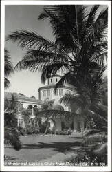 Pinecrest Lakes Club Building and Grounds Postcard