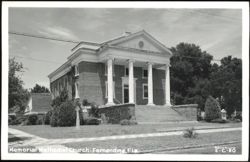 Memorial Methodist Church Exterior Postcard