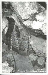 Stairway Descending into Colossal Cave Postcard