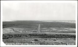 Looking North from Kill Devil Hills Postcard