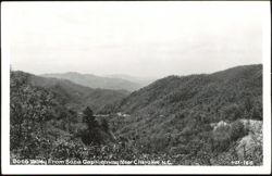 Soco Valley from Soco Gap Highway Postcard