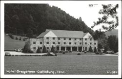 Hotel Greystone Exterior and Grounds Postcard
