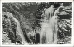 Soco Falls, Great Smoky Mountains Postcard