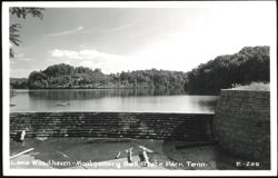 Lake Woodhaven Dam Spillway Montgomery Bell State Park Postcard