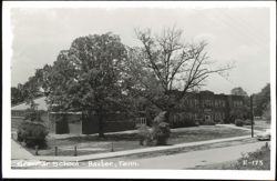Grammar School Building and Grounds Postcard
