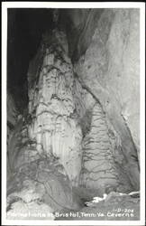 Formations in Bristol Caverns Postcard