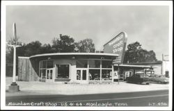 Mountain Craft Shop on U.S. 41-64 Postcard