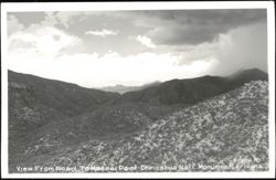 Road to Massai Point, Chiricahua National Monument Postcard