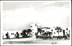 Marine Village Modern Architecture Postcard