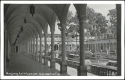Ringling Art Museum Courtyard and Loggia Postcard