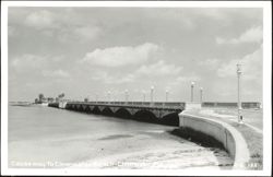 Causeway to Clearwater Beach Postcard