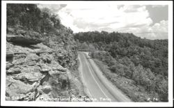 US 27 Highway in the Cumberland Mountains Postcard