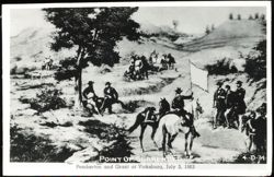 Point of Surrender, Pemberton and Grant, Vicksburg Postcard