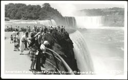 American Falls from Prospect Point, Niagara Falls Postcard