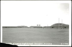 Grounds of Senior High School and Athletic Field Postcard