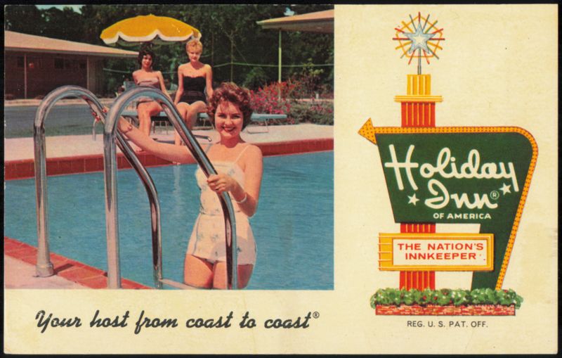 Holiday Inn of America, Lake City, Florida Swimming Pool