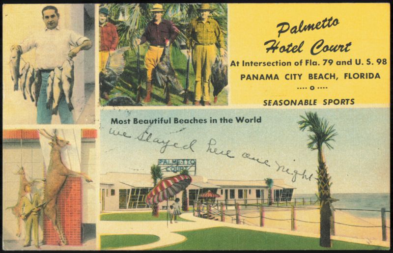 Palmetto Hotel Court, Panama City Beach, Florida