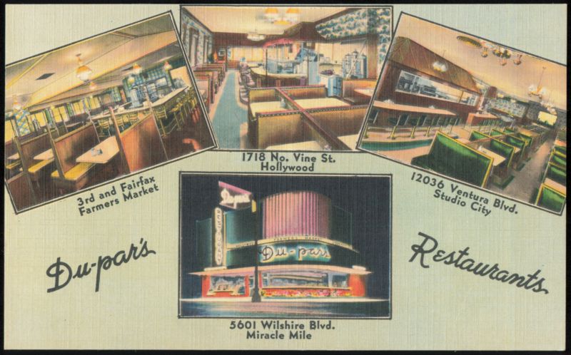 Du-par's Restaurants Locations in Los Angeles