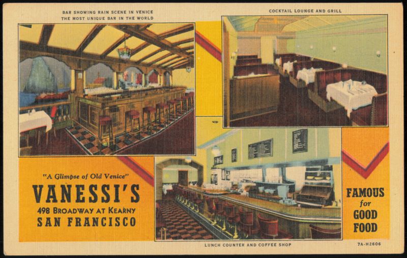 Vanessi's Restaurant, San Francisco, California
