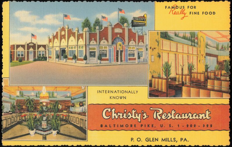 Christy's Restaurant, Baltimore Pike, Glen Mills, PA
