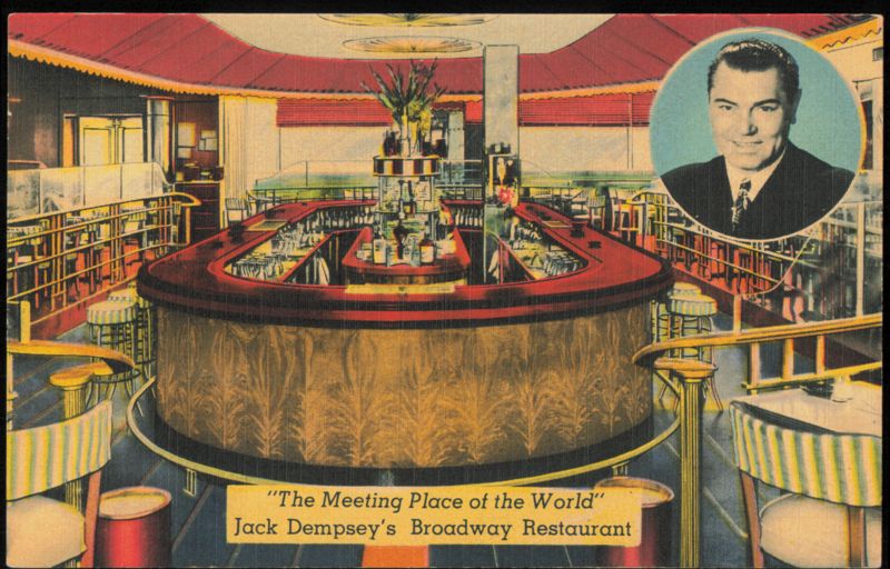 Jack Dempsey's Broadway Restaurant, The Meeting Place of the World