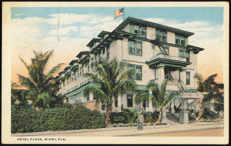 Hotel Plaza, Miami, Florida