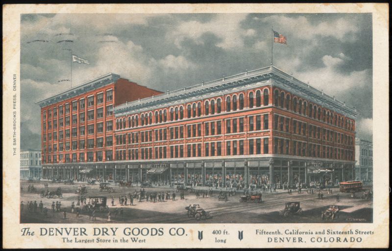 The Denver Dry Goods Co. Store, Fifteenth and California