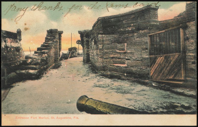 Entrance to Fort Marion, St. Augustine
