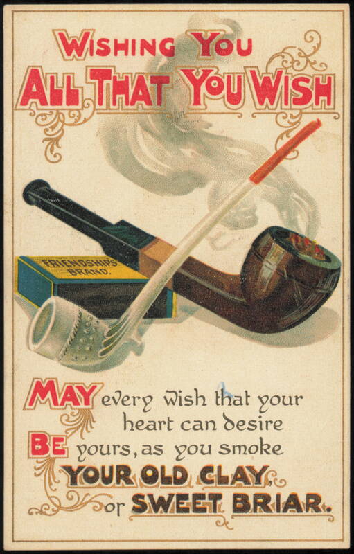 Wishing You All That You Wish Smoking Pipes Illustration Indianapolis