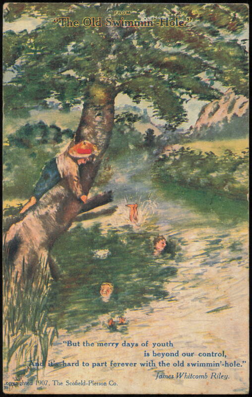 The Old Swimmin'-Hole by James Whitcomb Riley Poems & Poets